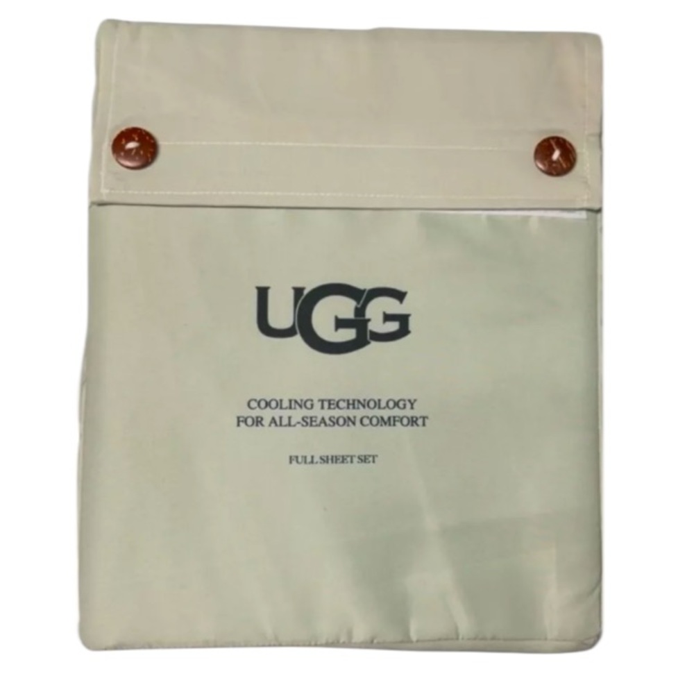 UGG Alahna Mineral Full Sheet Set Cooling Technology For Comfort New